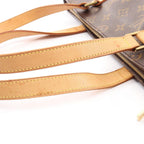 Louis Vuitton Shoulder Bag Cabas Piano Canvas Leather — view 9