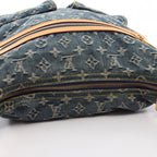 Louis Vuitton Shoulder Bag GM 2-Way Denim Leather — view 6
