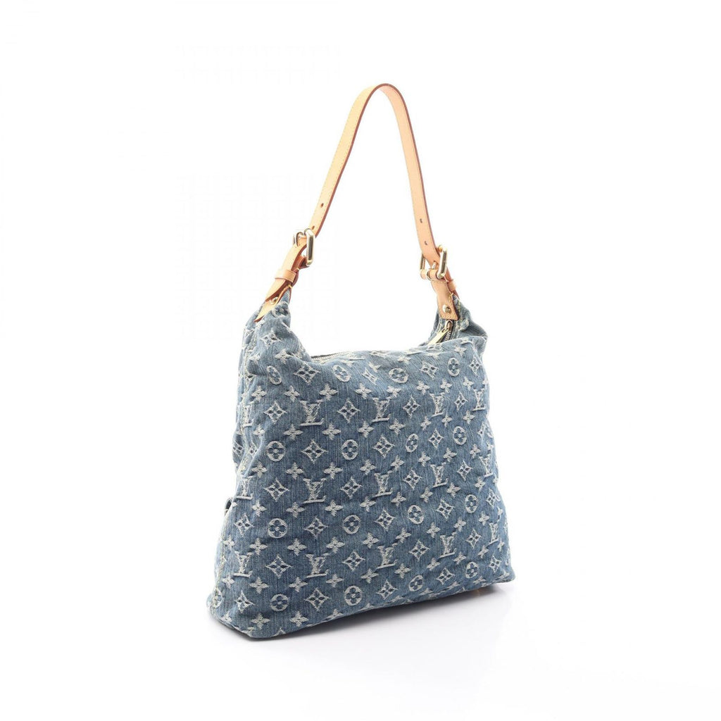 Louis Vuitton Shoulder Bag GM 2-Way Denim Leather — view 2