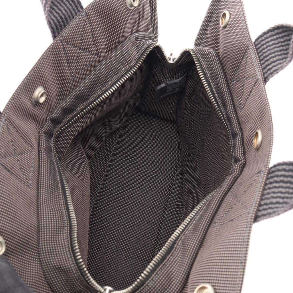 Hermes Tote Her Line PM Gray Canvas — view 3