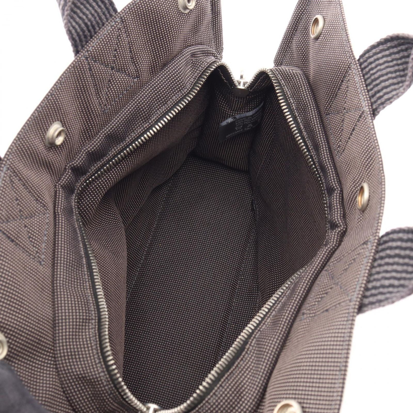 Hermes Tote Her Line PM Gray Canvas — view 3