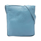 Hermes Shoulder Bag Clou de Selle Blue Jean Leather