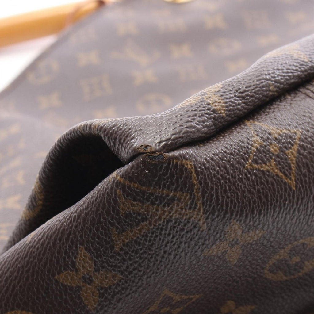 Louis Vuitton Shoulder Bag Artsy MM Canvas Leather — view 7