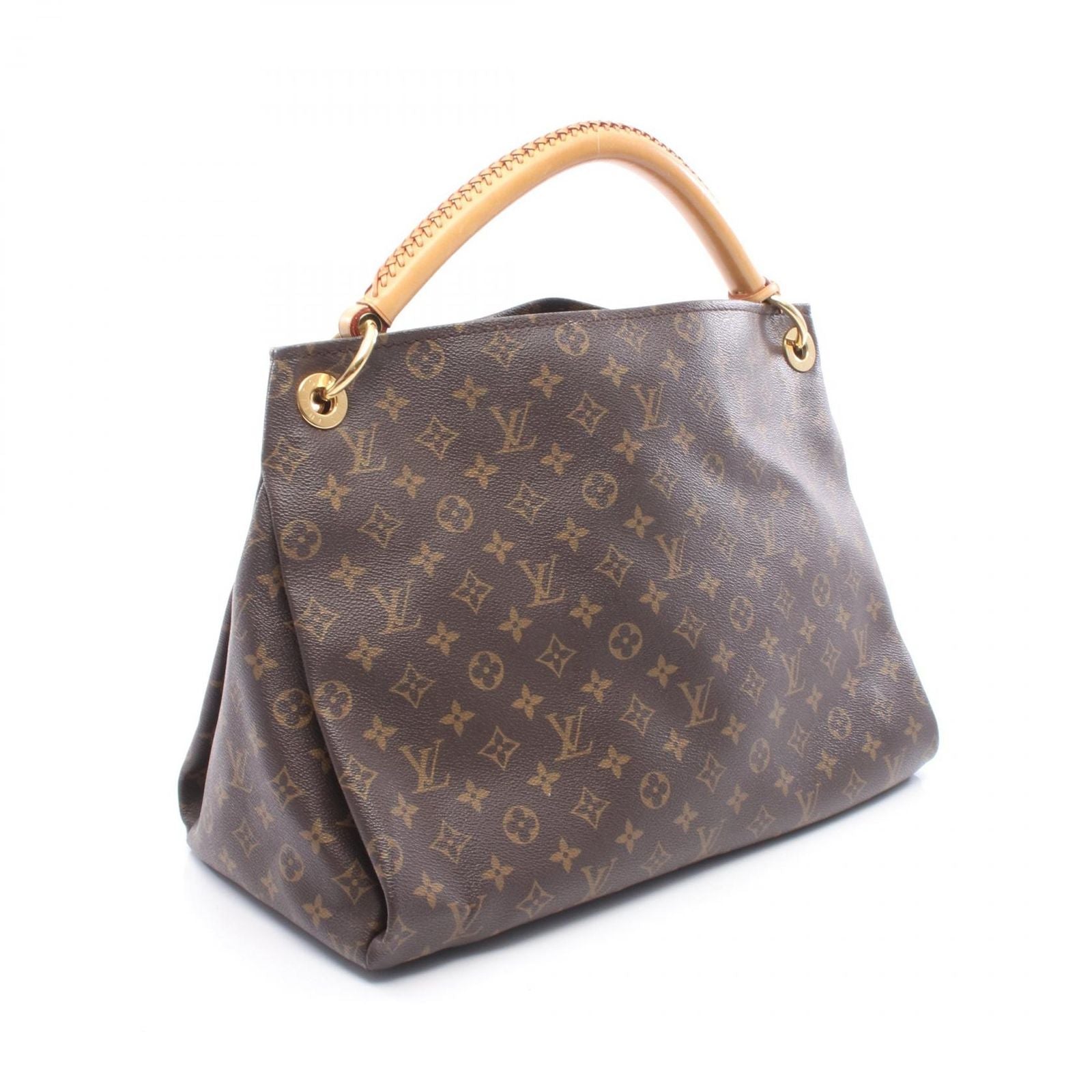 Louis Vuitton Shoulder Bag Artsy MM Canvas Leather — view 2