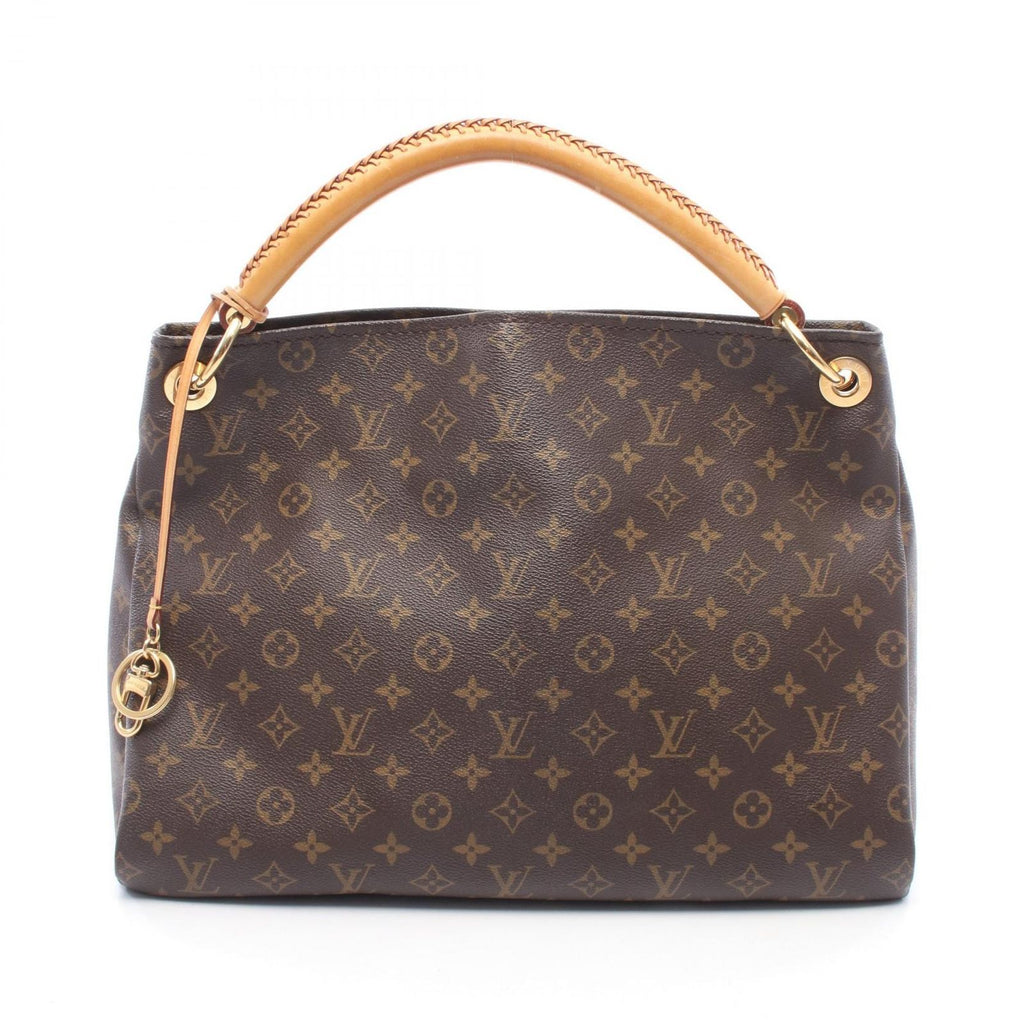 Louis Vuitton Shoulder Bag Artsy MM Canvas Leather