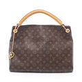 Louis Vuitton Shoulder Bag Artsy MM Canvas Leather
