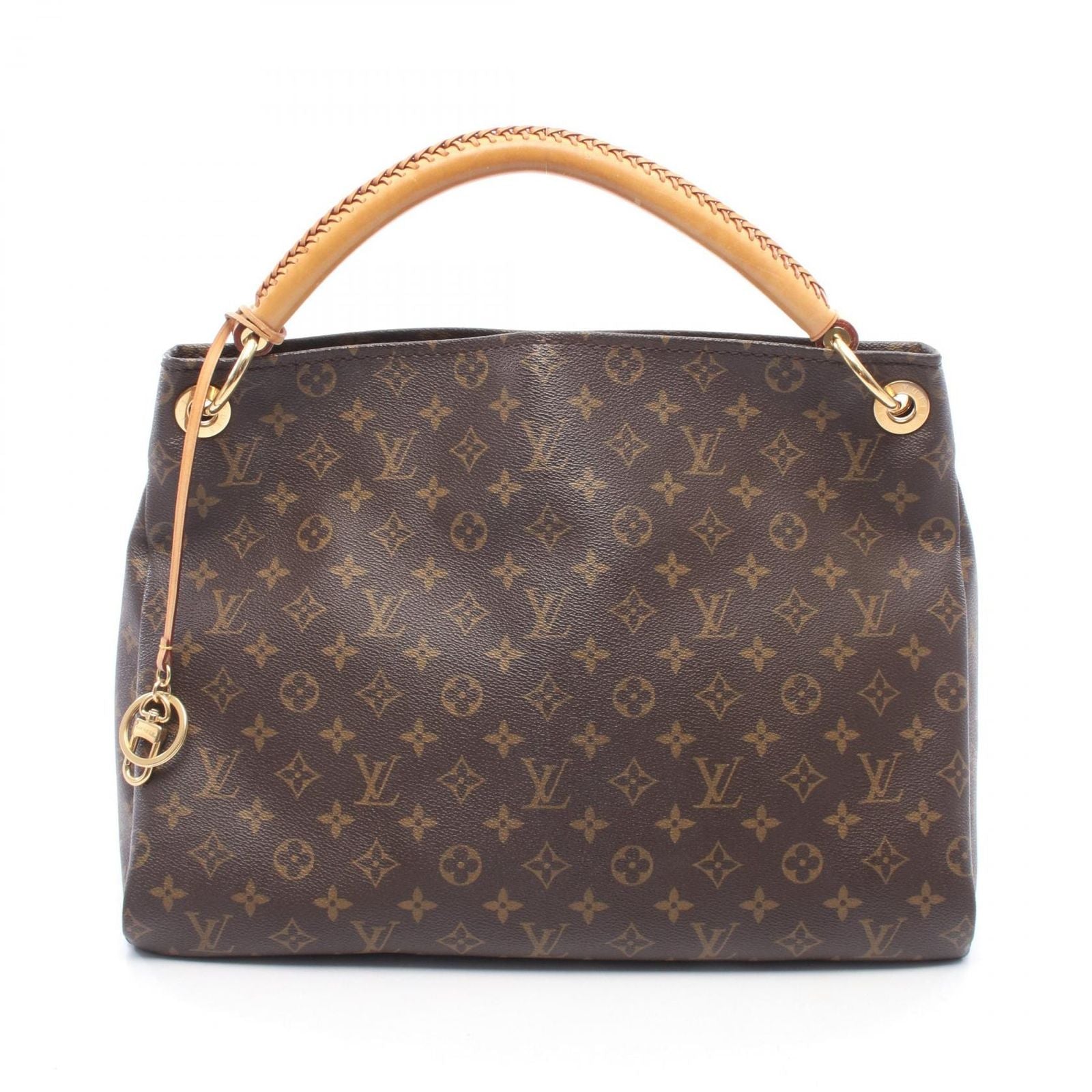 Louis Vuitton Shoulder Bag Artsy MM Canvas Leather