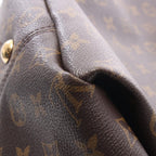 Louis Vuitton Shoulder Bag Artsy MM Canvas Leather — view 8