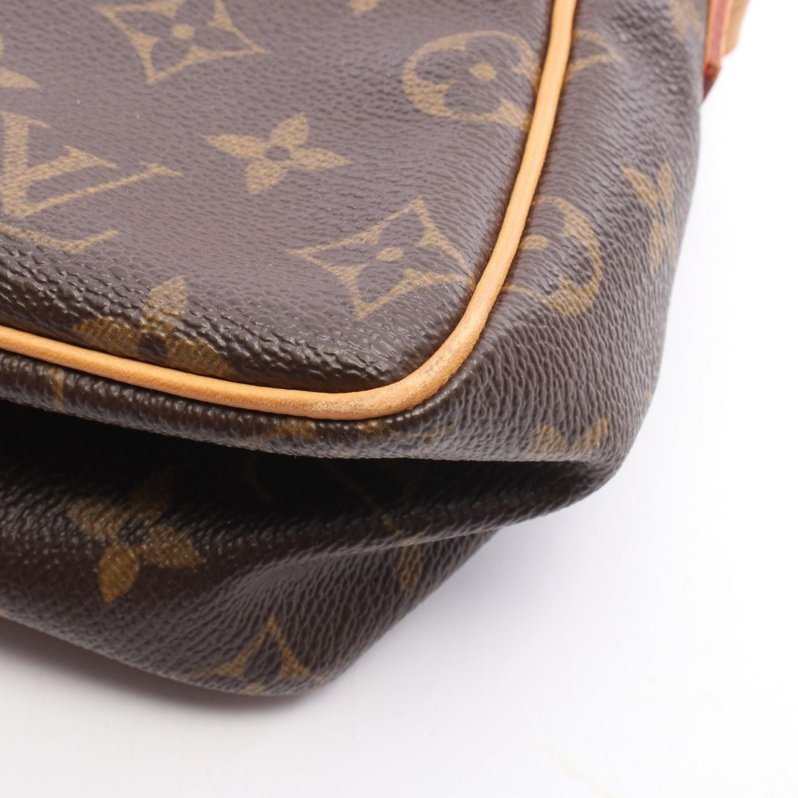 Louis Vuitton Shoulder Bag Viva City PM Canvas Leather