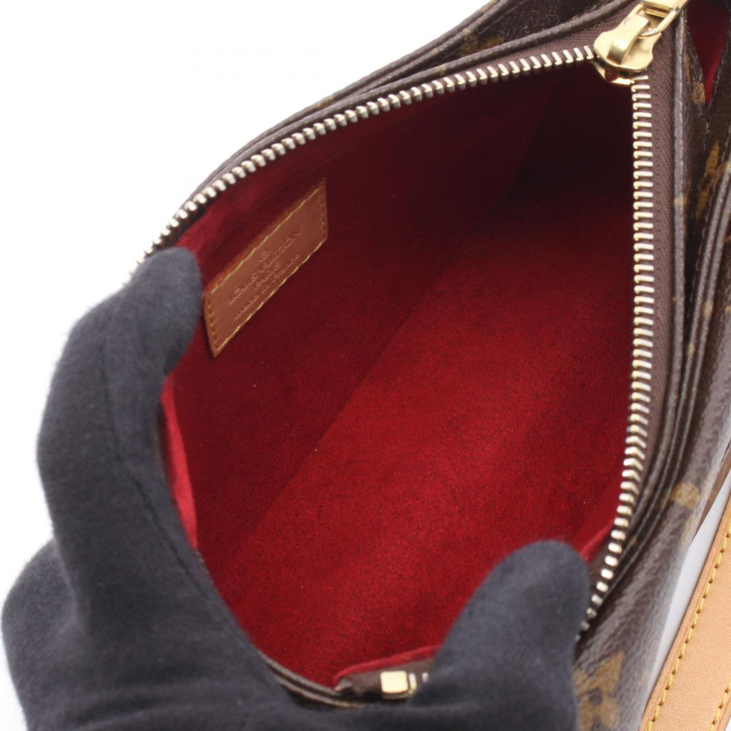 Louis Vuitton Shoulder Bag Viva City PM Canvas Leather