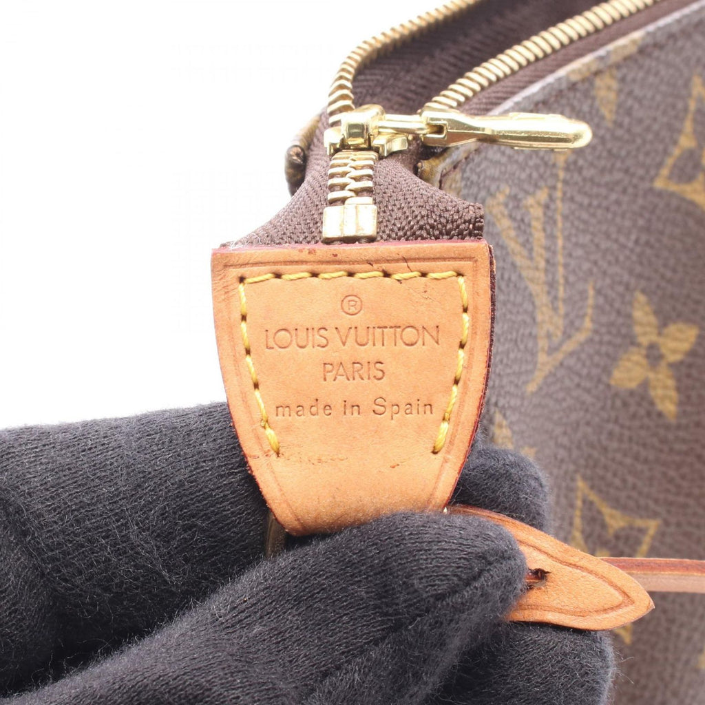 Louis Vuitton Handbag Pochette Canvas Leather — view 4