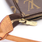 Louis Vuitton Handbag Pochette Canvas Leather — view 6