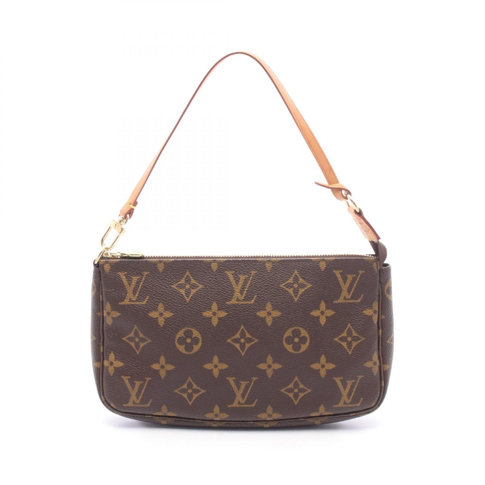 Louis Vuitton Handbag Pochette Canvas Leather