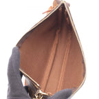 Louis Vuitton Handbag Pochette Canvas Leather — view 3