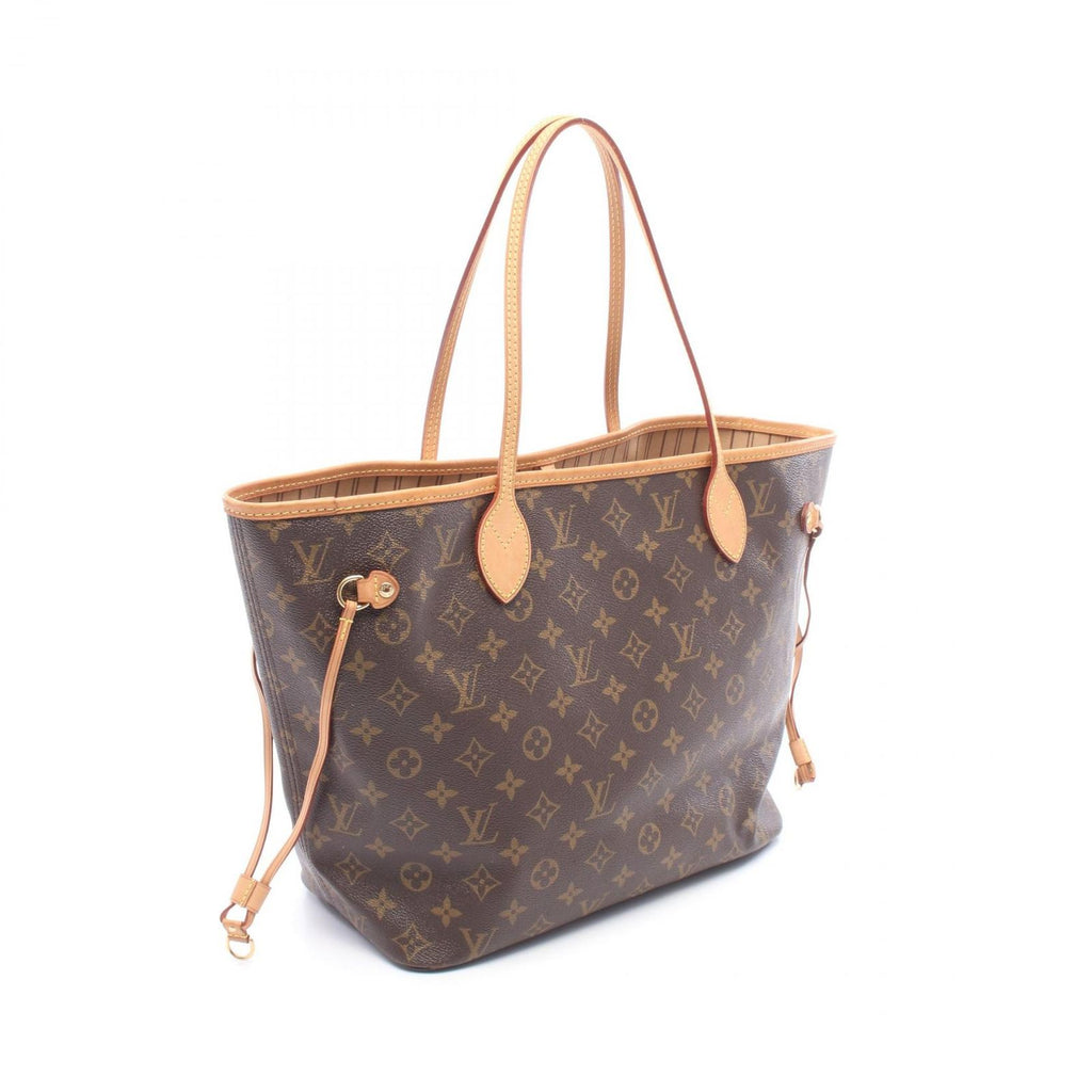 Louis Vuitton Tote Neverfull MM Canvas Leather — view 2