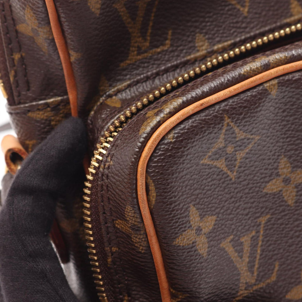 Louis Vuitton Shoulder Bag Amazon Canvas Leather — view 7