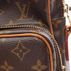 Louis Vuitton Shoulder Bag Amazon Canvas Leather — view 6