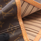 Louis Vuitton Tote Neverfull MM Canvas Leather — view 9