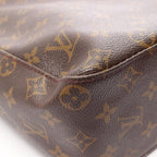 Louis Vuitton Shoulder Bag Looping GM Canvas Leather — view 9