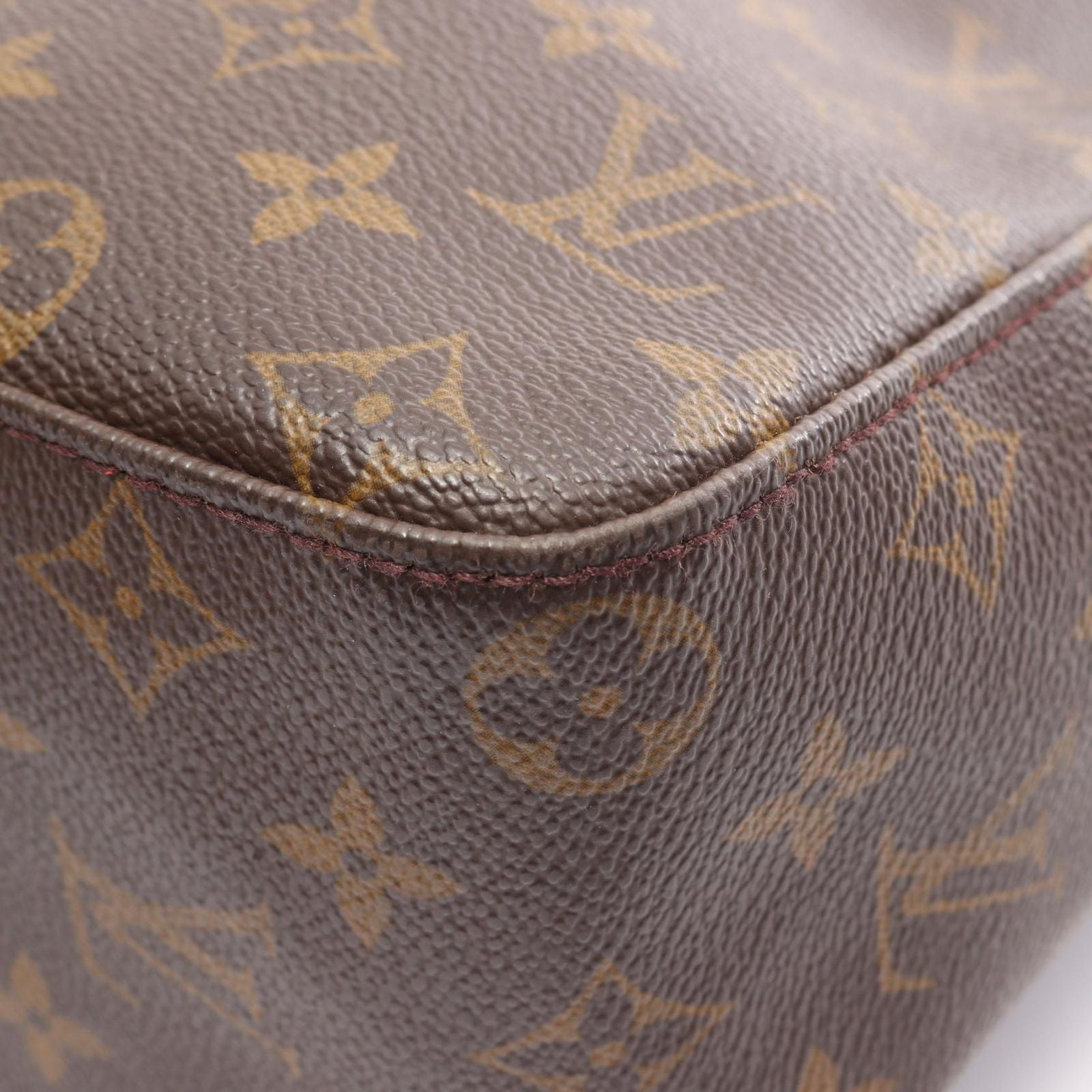 Louis Vuitton Shoulder Bag Looping GM Canvas Leather — view 7