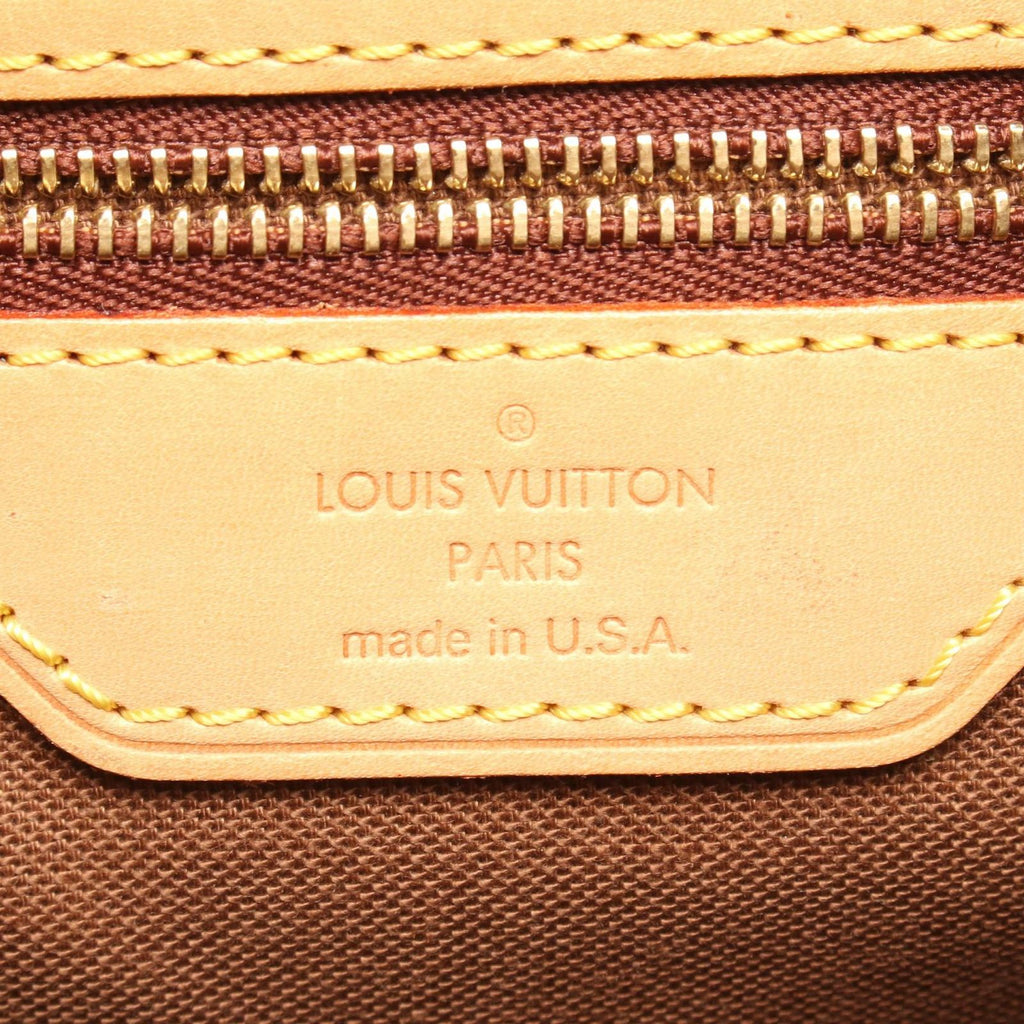 Louis Vuitton Tote Batignolles Vertical Canvas Leather — view 4