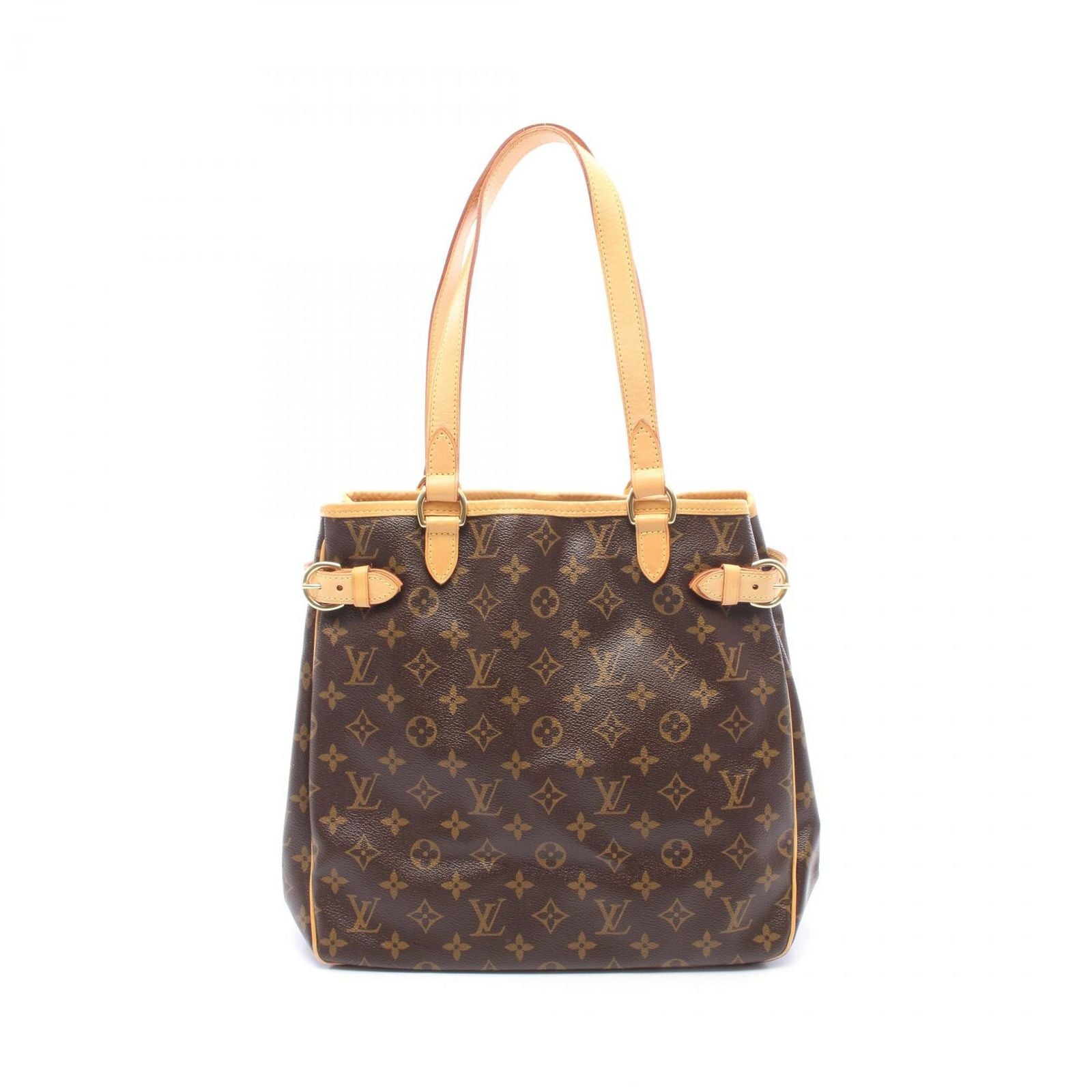 Louis Vuitton Tote Batignolles Vertical Canvas Leather