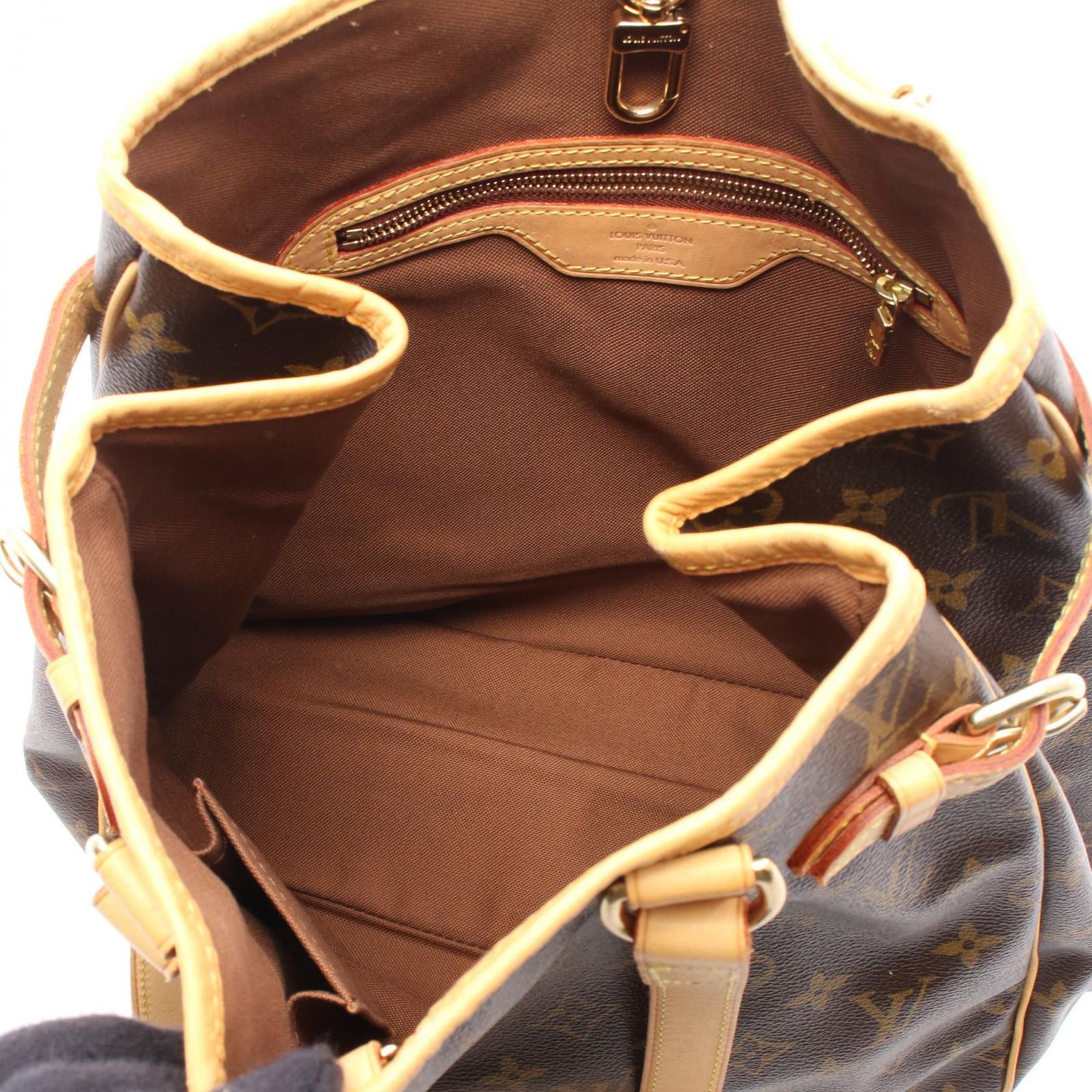 Louis Vuitton Tote Batignolles Vertical Canvas Leather — view 3