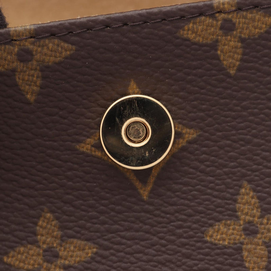 Louis Vuitton Waist Bag Pochette with Florentine Bouton Pression Canvas Leather — view 6