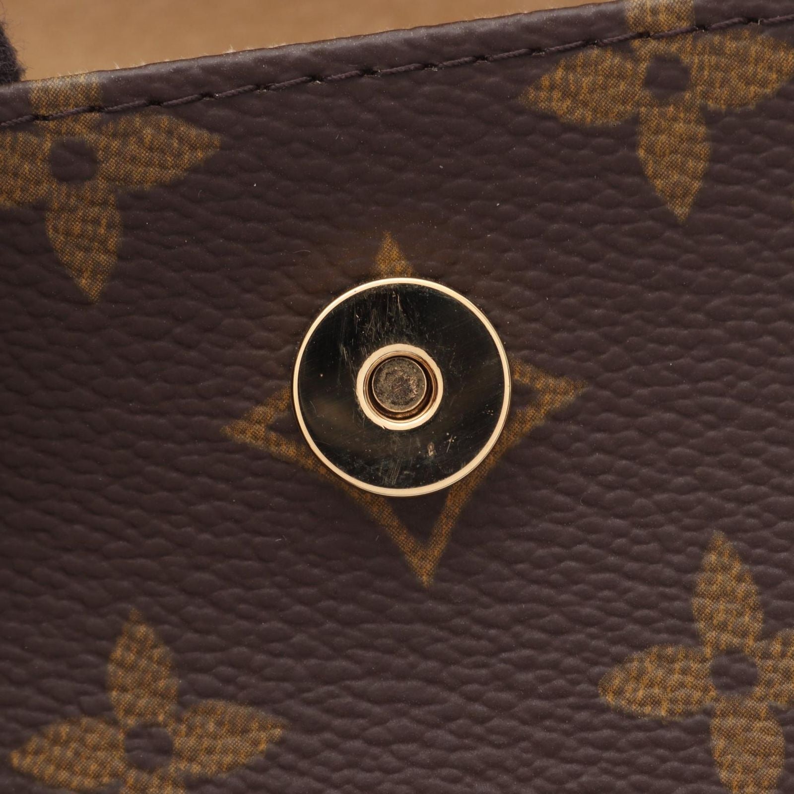 Louis Vuitton Waist Bag Pochette with Florentine Bouton Pression Canvas Leather — view 6