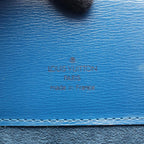 Louis Vuitton Shoulder Bag Cluny Toledo Blue Leather — view 4
