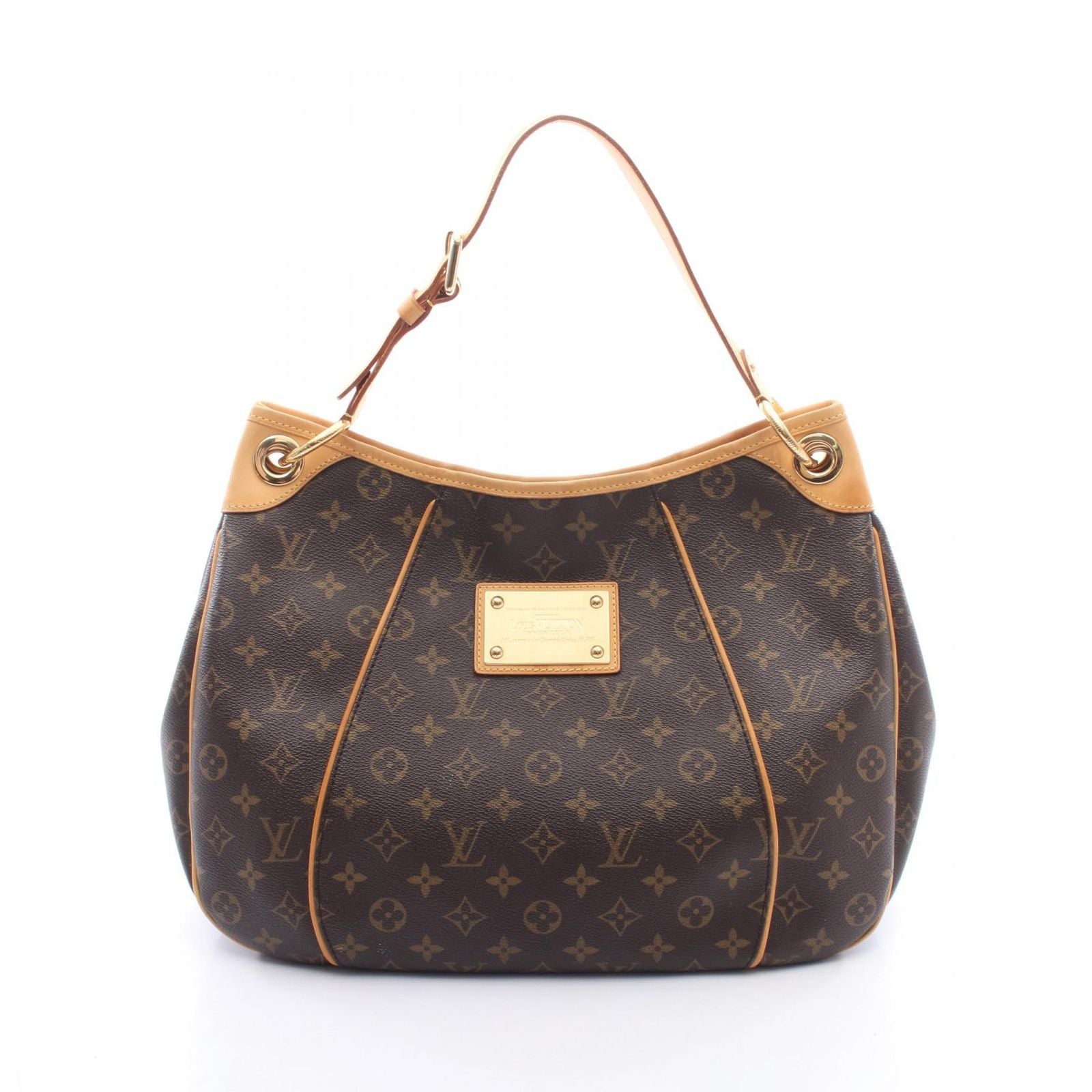 Louis Vuitton Shoulder Bag Galleria PM Canvas Leather