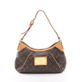 Louis Vuitton Shoulder Bag Thames PM Canvas Leather