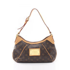 Louis Vuitton Shoulder Bag Thames PM Canvas Leather
