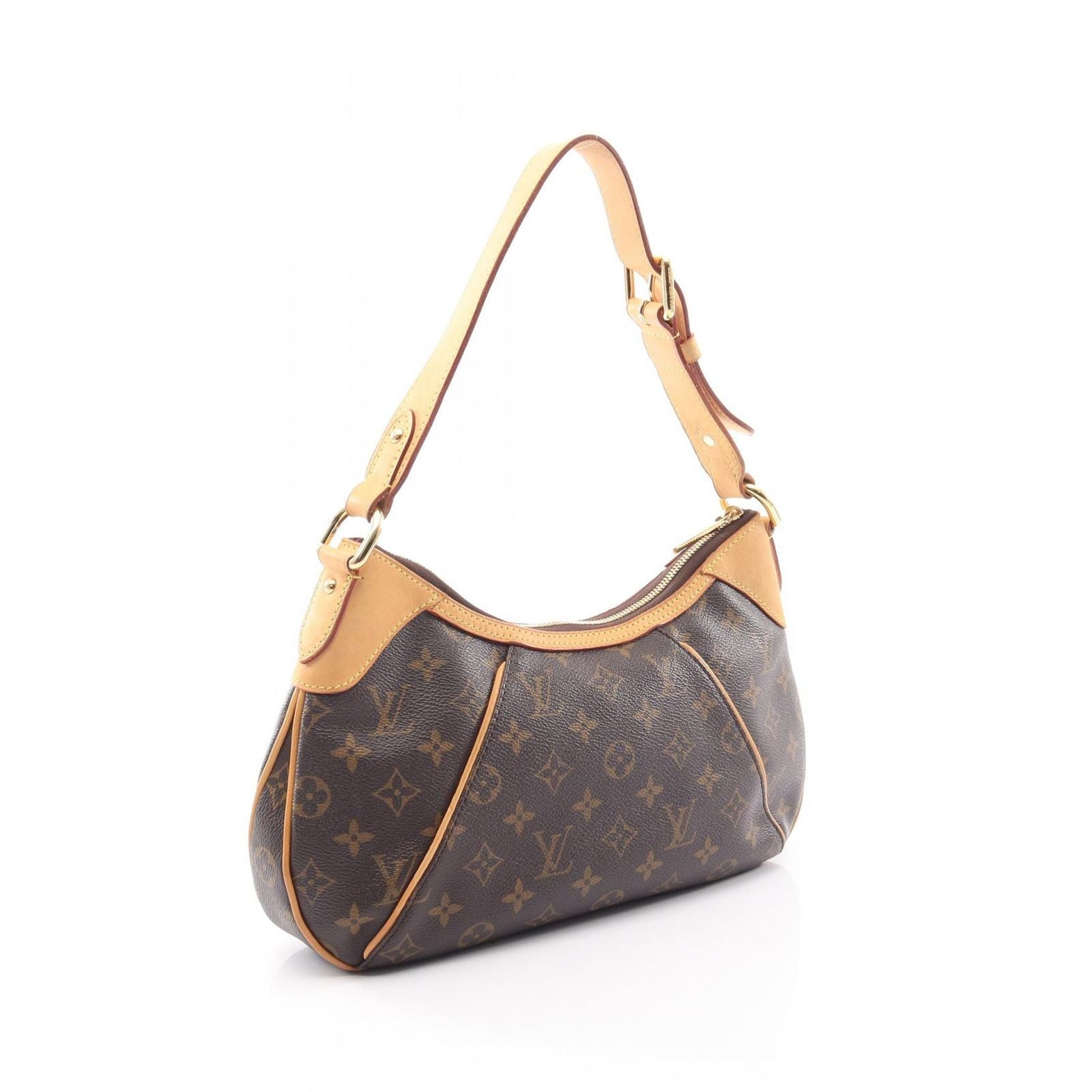 Louis Vuitton Shoulder Bag Thames PM Canvas Leather — view 2