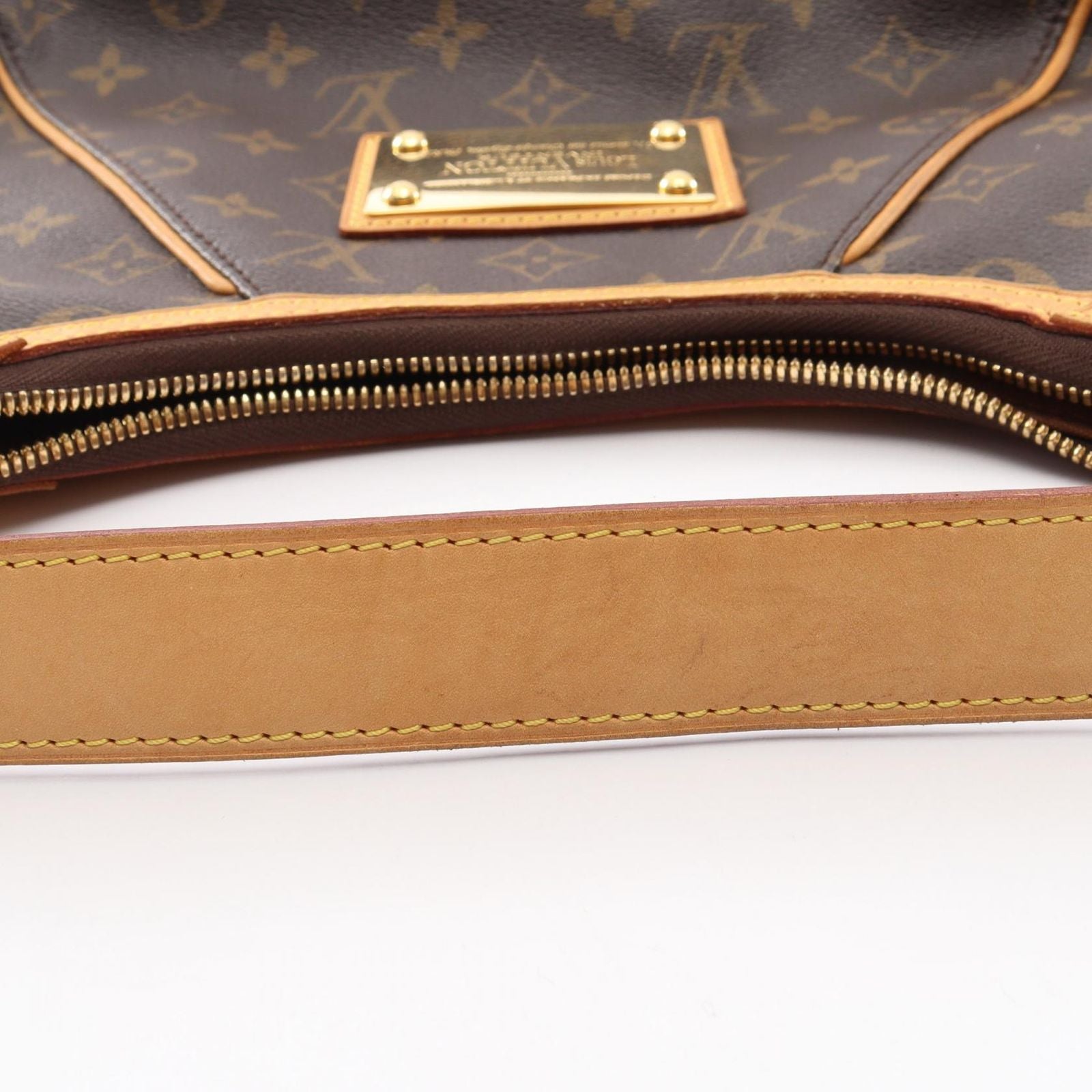 Louis Vuitton Shoulder Bag Thames PM Canvas Leather — view 9
