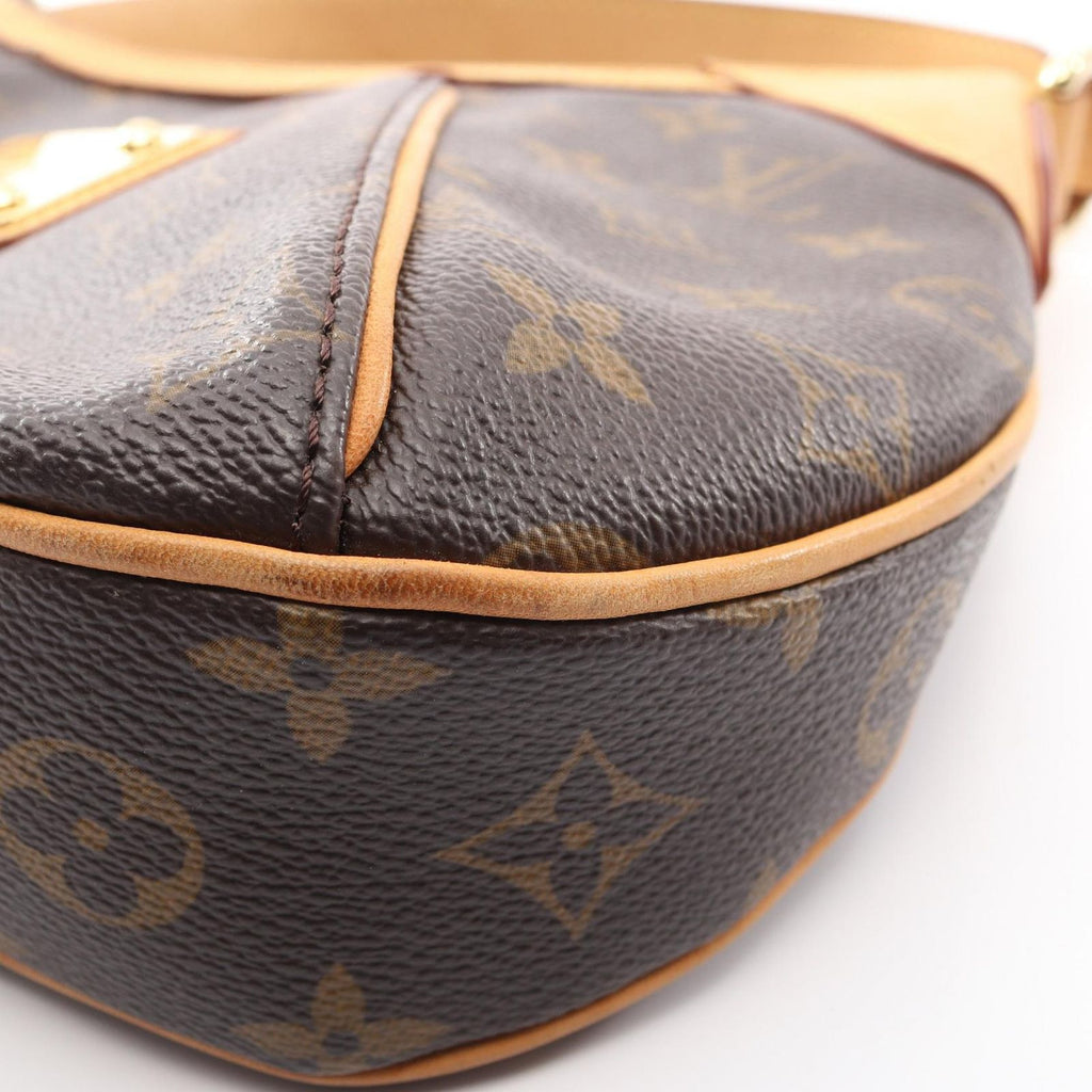 Louis Vuitton Shoulder Bag Thames PM Canvas Leather — view 7