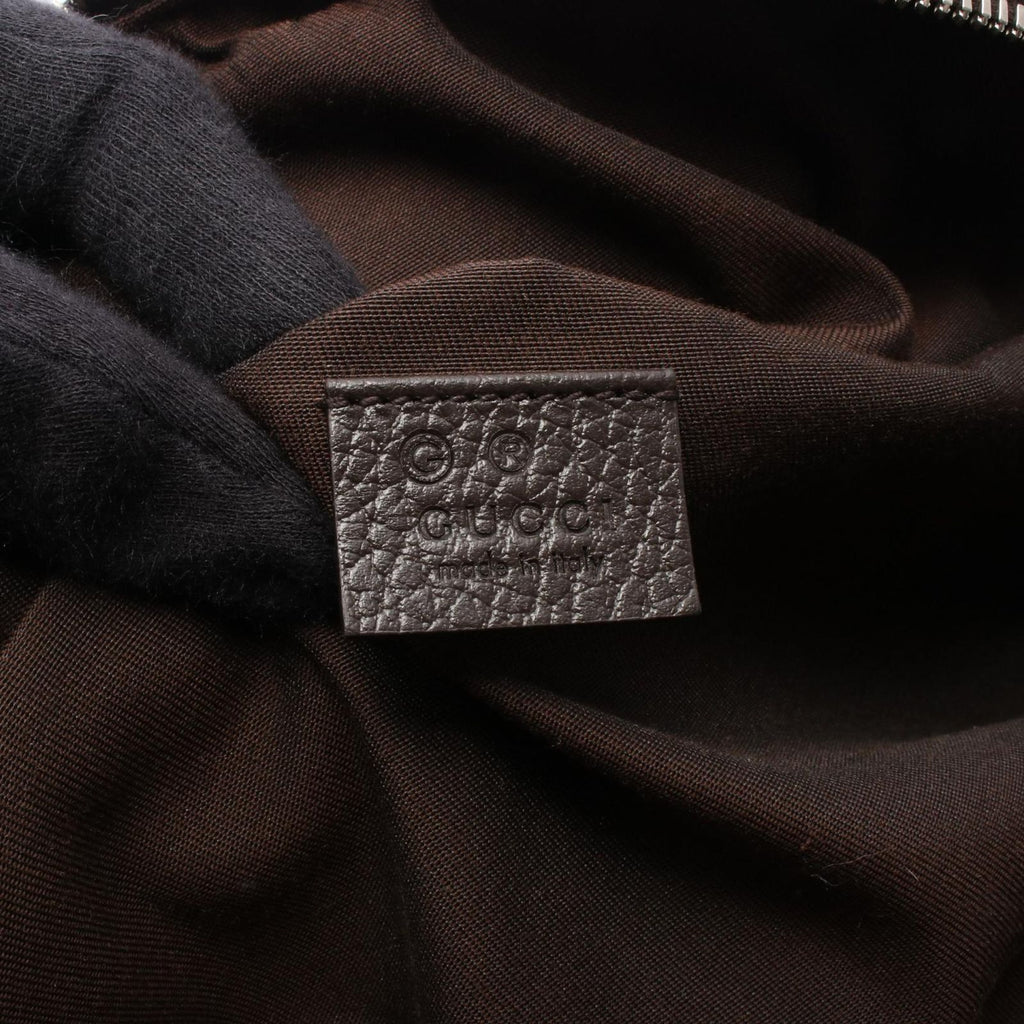 Gucci Waist Bag GG Canvas Beige Dark Brown — view 4