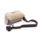 Gucci Waist Bag GG Canvas Beige Dark Brown — view 2