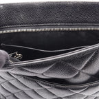 Chanel Tote Reissue Black Caviar Leather — view 6