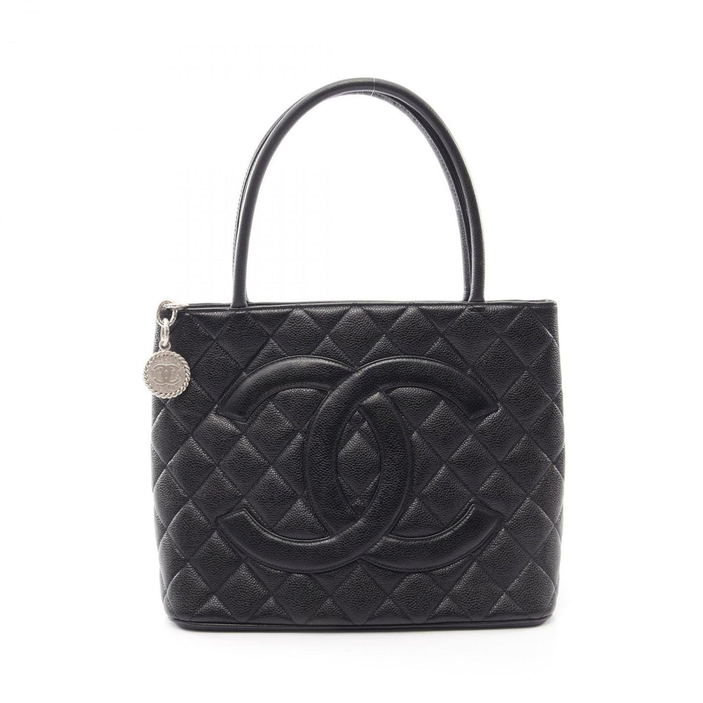 Chanel Tote Reissue Black Caviar Leather
