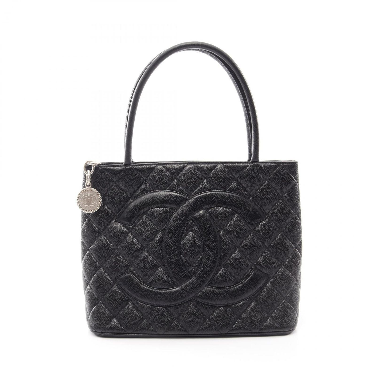 Chanel Tote Reissue Black Caviar Leather