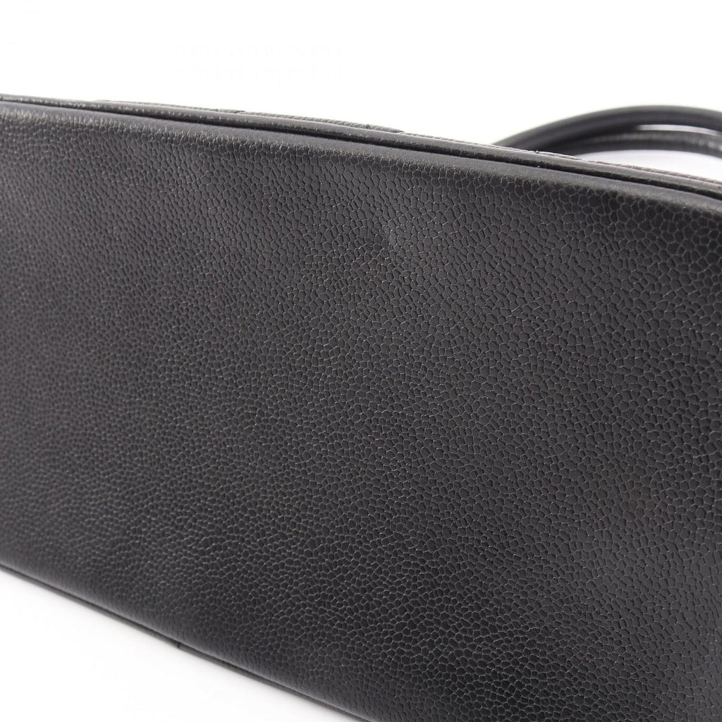 Chanel Tote Reissue Black Caviar Leather — view 9