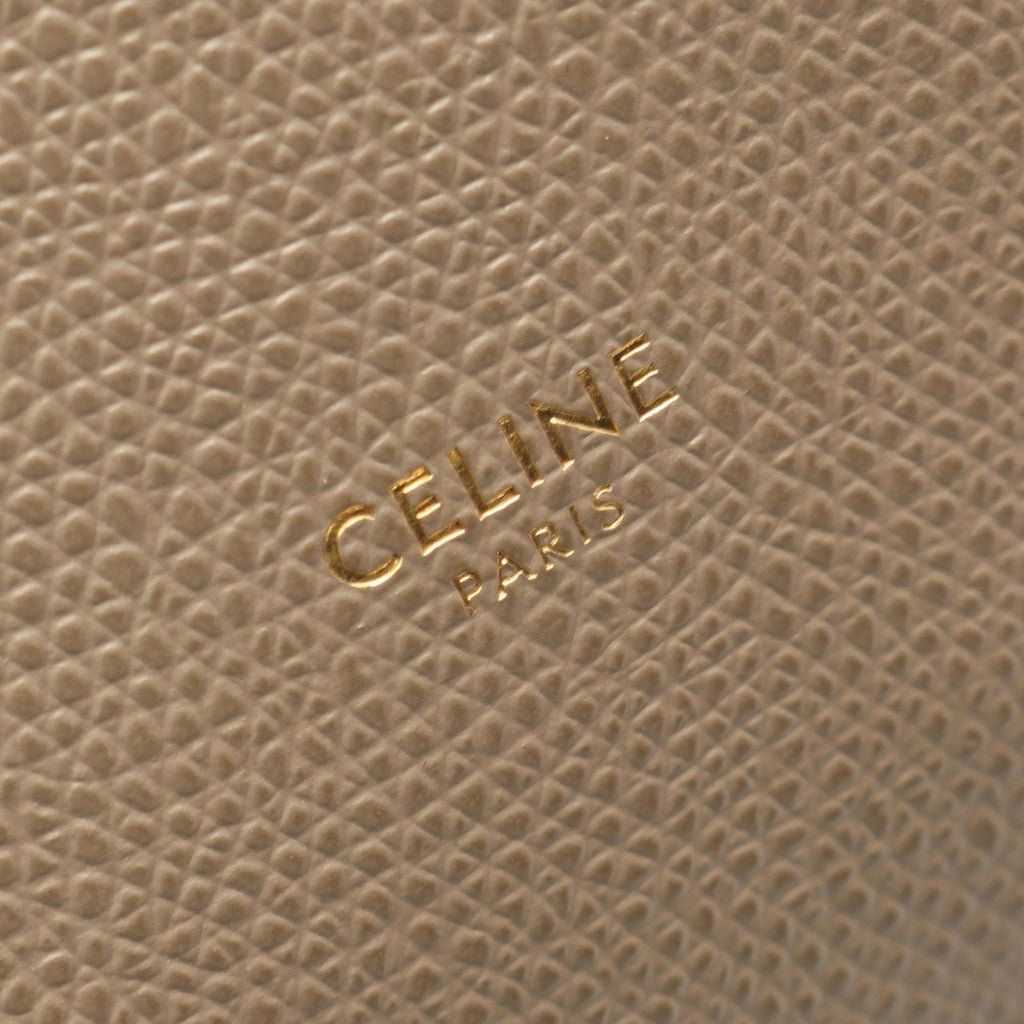 Celine Tote Vertical Small Cover 2-Way Gray Leather — view 4