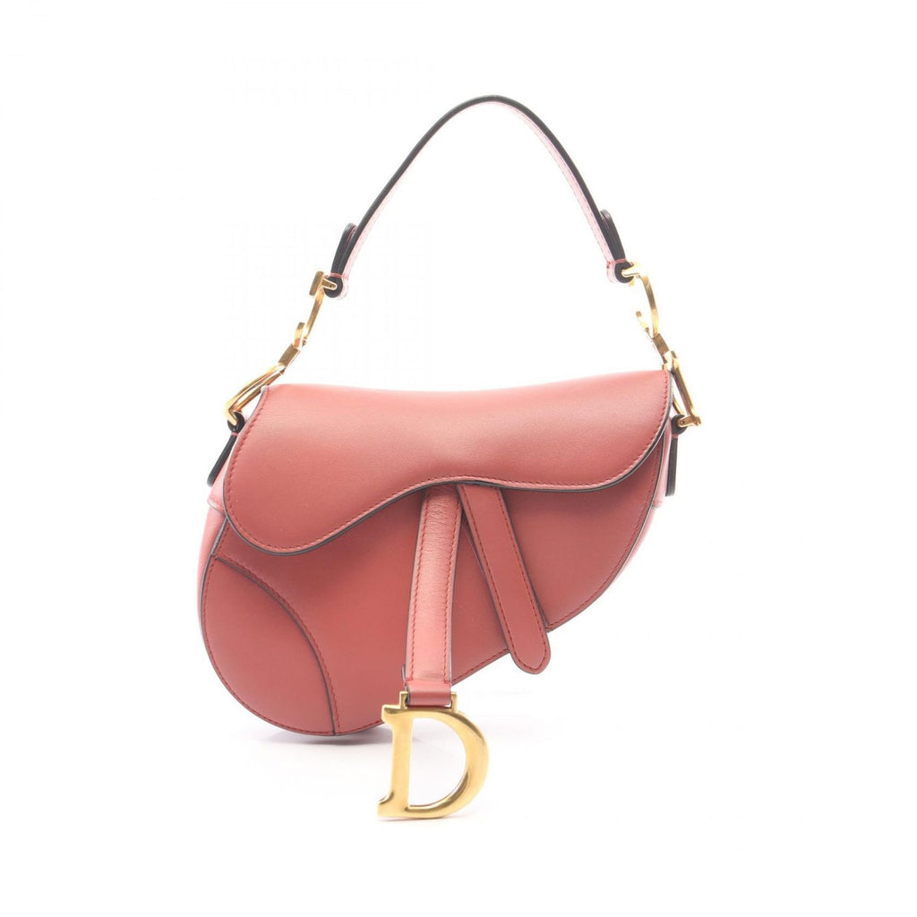 Dior Saddle Bag Mini Pink Leather