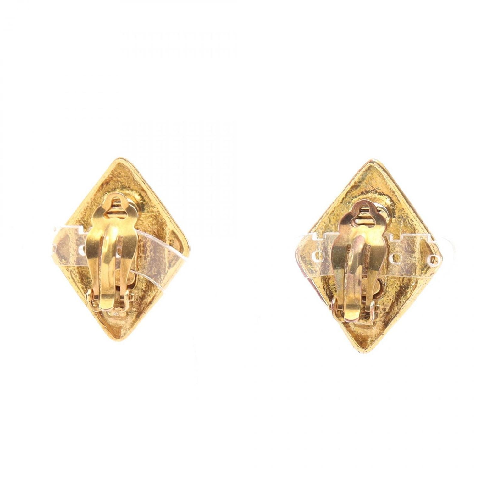 Chanel Earrings CC Logo Diamond — view 2