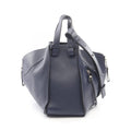 Loewe Handbag Hammock Small 2-Way Navy Leather