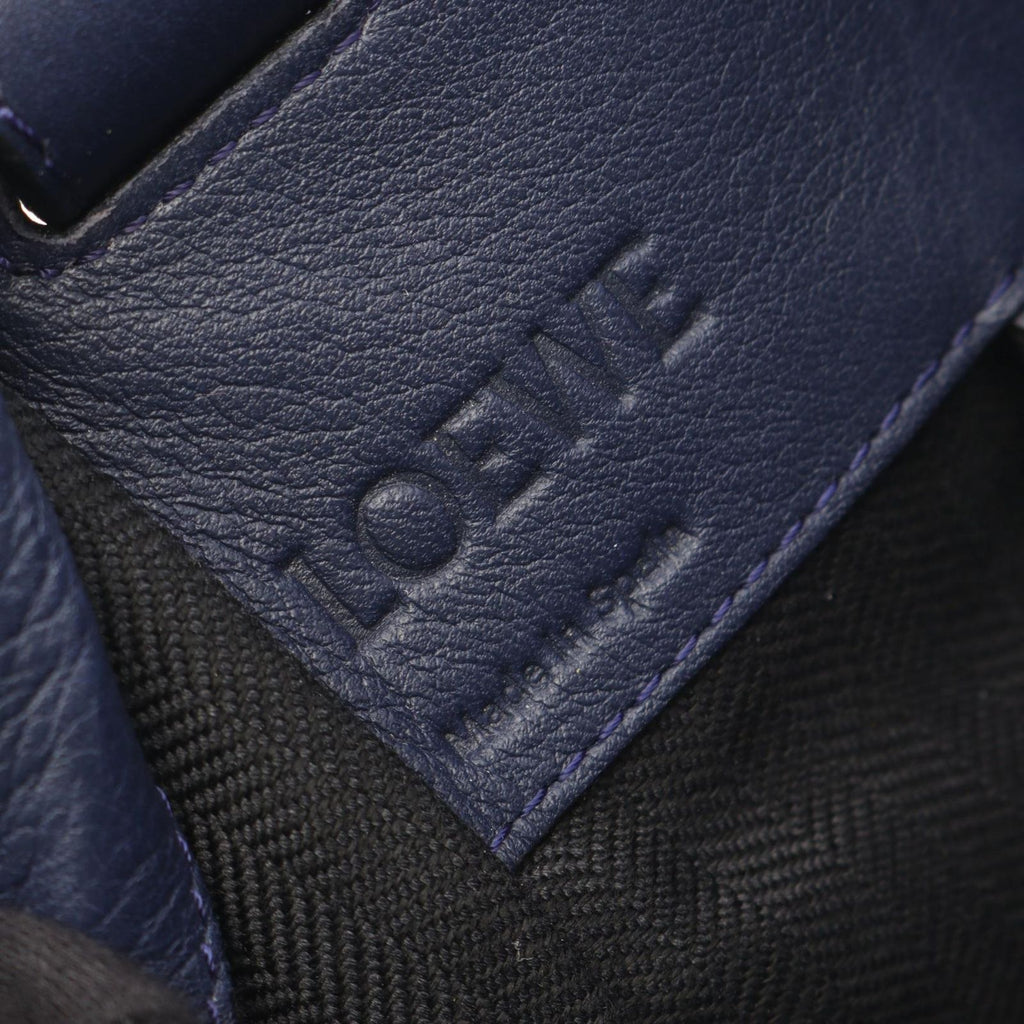 Loewe Handbag Hammock Small 2-Way Navy Leather — view 4
