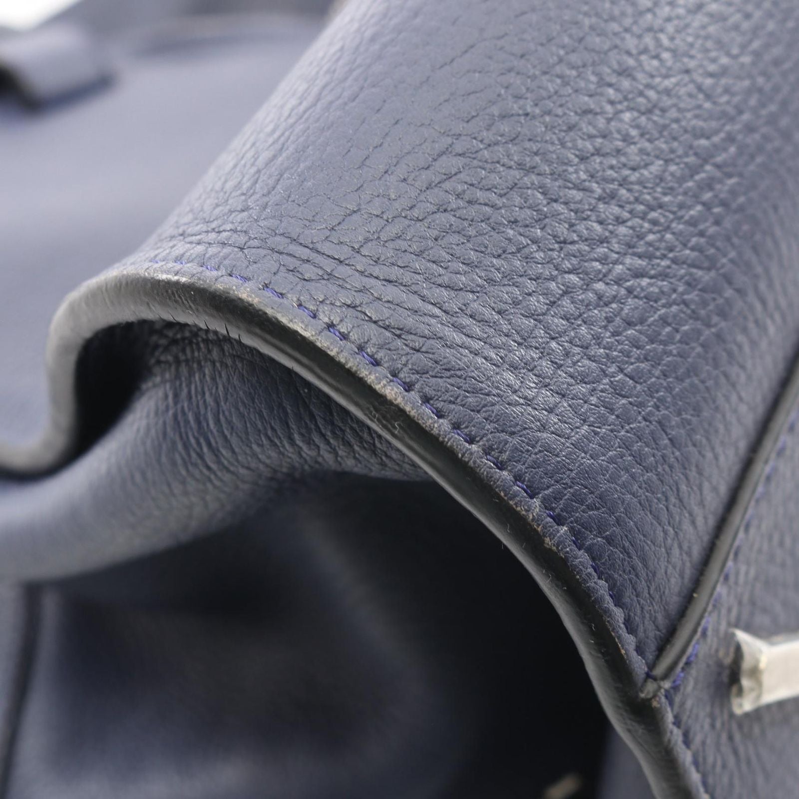 Loewe Handbag Hammock Small 2-Way Navy Leather — view 8