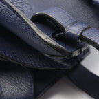 Loewe Handbag Hammock Small 2-Way Navy Leather — view 9