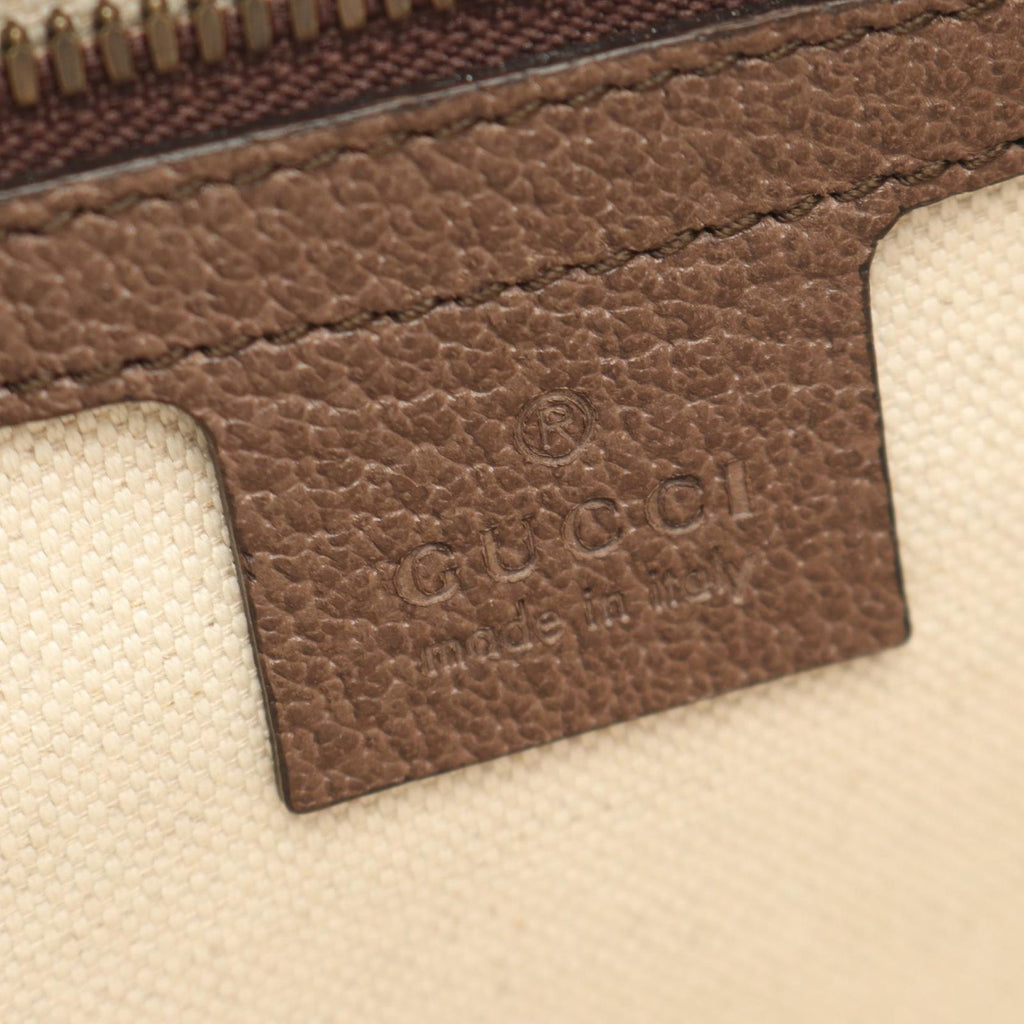 Gucci Waist Bag Ophidia GG Supreme Brown Beige Multi Canvas Leather — view 4